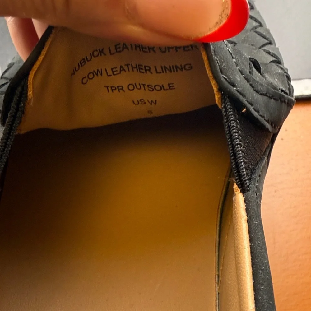 Quince Black Woven Slip-On Sneakers - Picture 5 of 8